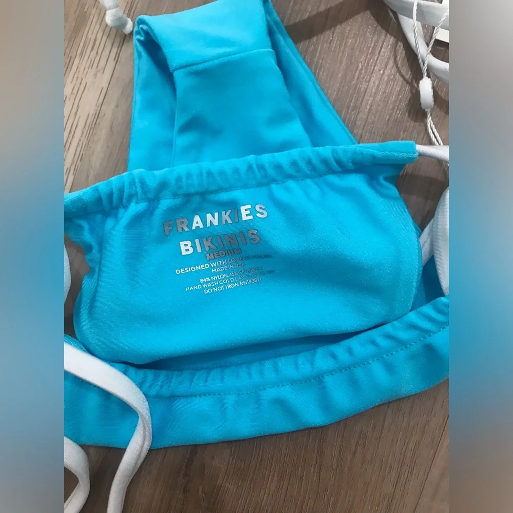 Frankies bikinis Tia Shine String Bikini Bottom